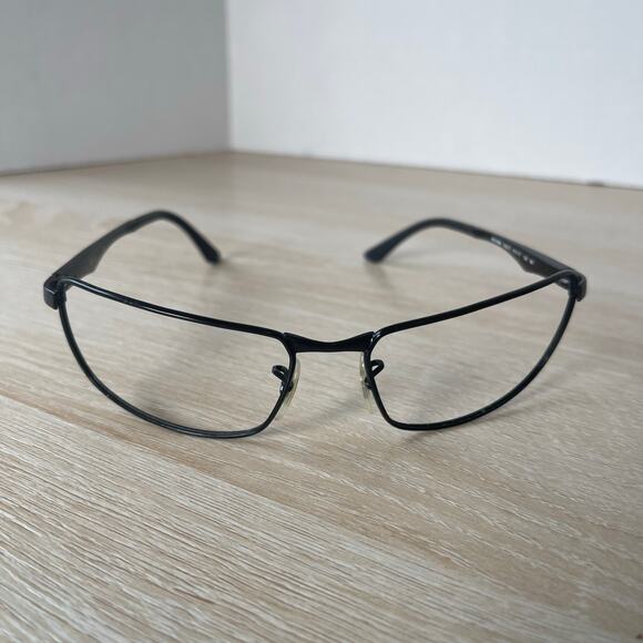 Ray-Ban RB3498 002/71 Black Rectangular Sunglasses FRAMES Flex Hinge 61-17-135 - Picture 2 of 8